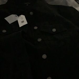 Universal Standard Black Denim Jacket